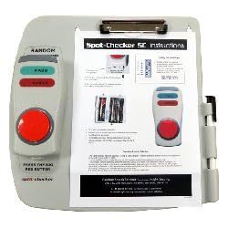 Random Search Selector - Spot Checker (battery power unit on clipboard)