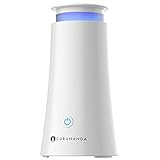 GuruNanda Essential Oil Diffuser 100ml White Tower Aromatherapy Ultrasonic Diffuser, Cool Mist Humidifier with 7 Color LED Lights + Waterless Auto Shut-off for Bedroom Home Office Kitchen Yoga Studio