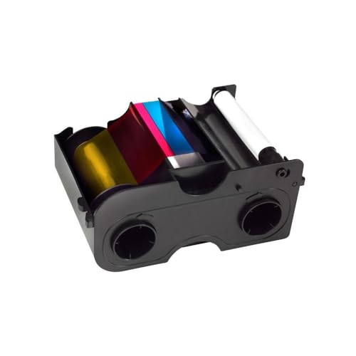 Amazon | FARGO 5パネルカラーリボンカートリッジ YMCKO 45500 | HID