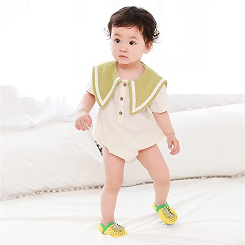 sfdgfhyf Little Boys Cartoon Sneakers Toddler Girls Anti Slip Socks Cute Floor Socks Mesh Breathable Ankle (Pink, 18-24 Months)4