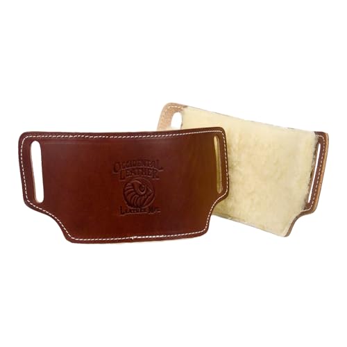 Occidental Leather Hip Pads with Sheepskin - Made in USA