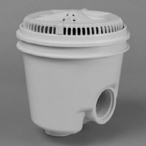 500110 StarGuard Drain, 8-Inch, White, 2-Pack