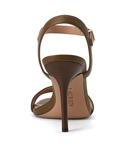 Image of Lauren Ralph Lauren Women's Gwen Nappa Leather Sandal