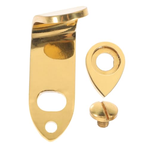 VICASKY Saxophon Daumenstütze Aus Metall Stabil Und Langlebig Einfach Zu Montieren Ersatz-daumenstütze Für Altsaxophon Und Tenorsaxophon Mit Schrauben Und Unterlegscheiben Im Lieferumfang