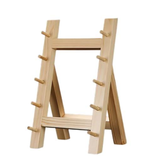 刃物置き棚和風木製多層展示キッチン収納刃物台 (5階,松の木)