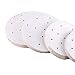 Adaap 50 Blatt Backpapier Rundes Dampfpapier Backpapier Antihaft Dampfgarer Blatt für Kuchenform Luftfritteuse Kochen 15cm