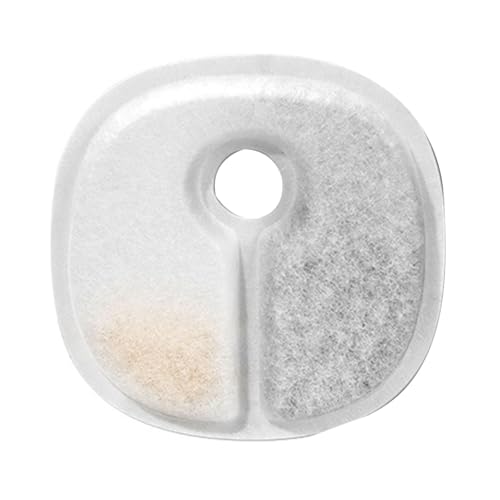 Filtro de repuesto multilayer recambio para fuente de agua de gatos miniatura 6
