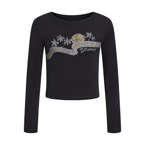 Billabong Girls' Long Sleeve Snug Fit Ribbed T-Shirt