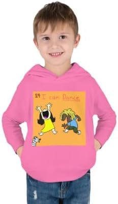 I'M THE BOSS OF ME Pullover Hoodie for boys, Comfortable and Stylish Kids Jumper hoodie with I Can Dance Print.