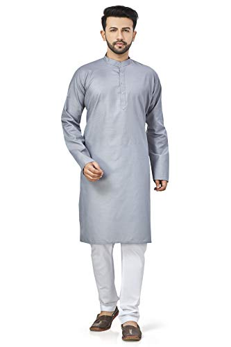 Image of BE ACTIVE Linen Blend Solid Pattern Trendy Comfortable Stylish Full Sleeve Kurta Men's Ethnic Wear