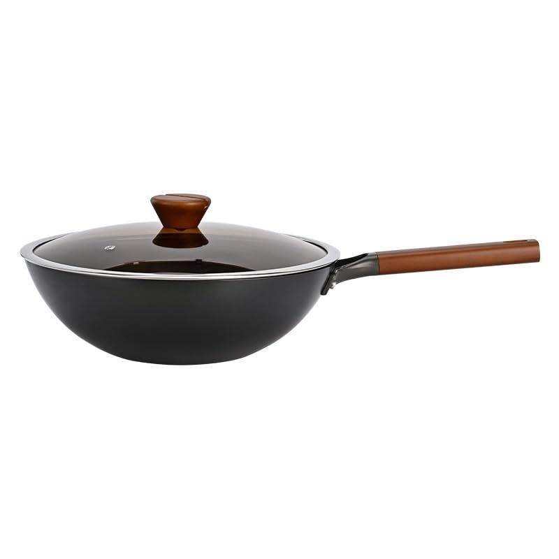 Wok Tradicional Chino de Hierro Hecho a Mano miniatura 3