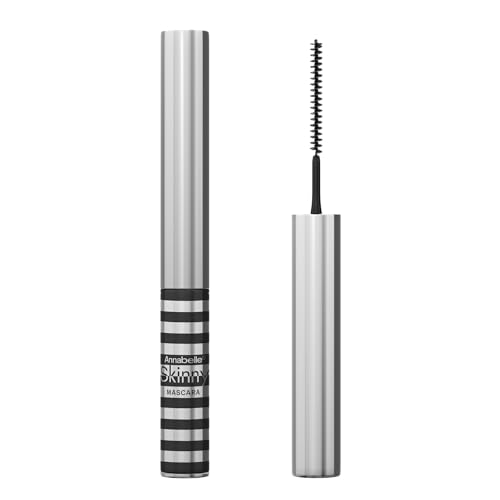 Annabelle Skinny Mascara, Black, Award-Winning Mascara, New Eco-Friendly Packaging, Ultimate Length & Definition, Microscopic & Ultra-Precise Brush, Hypoallergenic, 0.13 fl oz