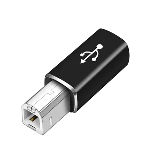Adaptateur De Type C À B | Convertisseur De Type C À B - Adaptateur USB C Femelle USB Mâle pour Imprimante | Adaptateur De Câble De Type C pour Imprimantes À Interface Piano Mid
