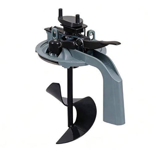 Couvercle de Mélange pour Pot de Peinture | Agitateur Étanche À Manivelle | Couvercle D'Agitation Peinture Avec Bec Anti-Gouttes - Pour Agitation Stockage Réparation Carrosserie Teinture