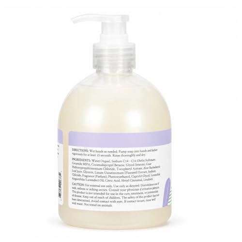 Image of Ginger Lily Farms Botanicals Conditioning Liquid Hand Soap Refill, 100% Vegan & Cruelty-Free, Lavender Chamomile Scent, 16.9 Fl Oz