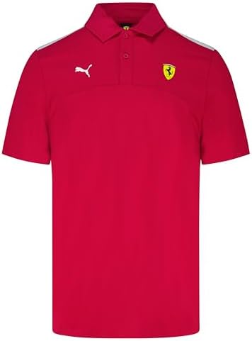PUMA Camisa polo clássica masculina Scuderia Ferrari F1