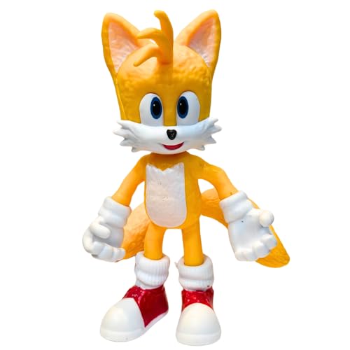 Image of FUNFOB Game Cartoon Action Figure Height-15cm Collectible for Fans PVC Multicolour | So-nicc Orange Tail