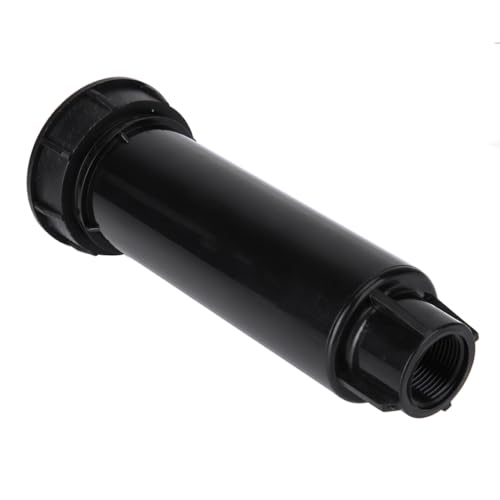 Cymwer Aspersor Telescópico Enterrado Aspersor Enterrado de Elevación Automática de 1/2 Pulgada Aspersor de Agua de Riego Ajustable de 25-360 Grados Antióxido Durable para Jardín Patio Céspe