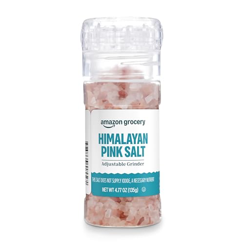 amazon grocery himalayan pink salt adjustable grinder 477 oz previously amazon fresh packaging may vary