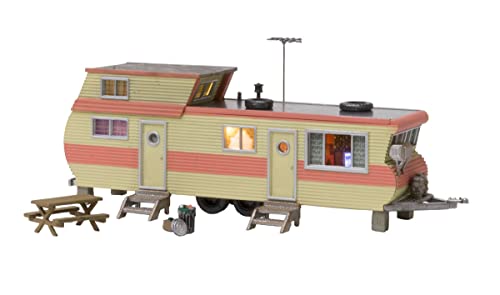 Remorque à deux niveaux échelle O Woodland Scenics BR5862 accessoire décor train