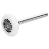 OSALADI 2 Rodillos De Nailon Bisagras Y Rodillos Para Puertas De Garaje Resortes Para Puertas De Garaje Rodillos Y Soportes Para Puertas De Garaje Rodamientos De Bolas Para Puertas De