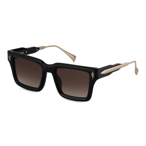 SAINT OWEN Lucid Sunglasses – Oversized Rectangular Frame with Italian Acetate