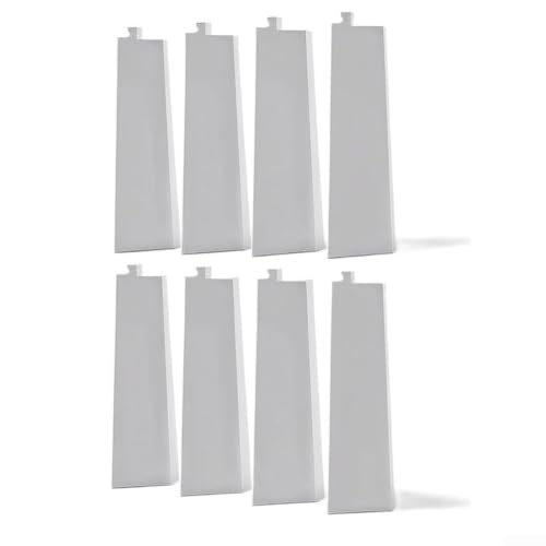 Bordes de esquina de aluminio blanco para panel de pared de metal resistente de reformas 8