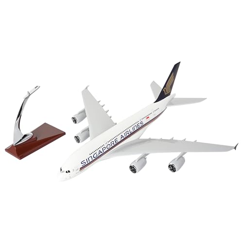 Image of Toys Uncle Diecast Aeroplane Scale Model, (46 CM A380 Singapore), Multicolor