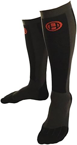 Hoplite Premium High Performance Compression Socks, Durable Comfort for Lifting, Running, OCR, Hiking, Snow Sports, Knee-High