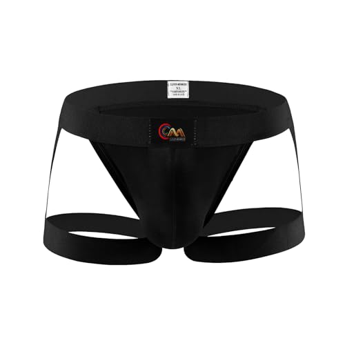 Jock Straps for Men Hollow Out Boxer Briefs Gym Athletic Supporters Cotton Panties Jockstraps Underwear