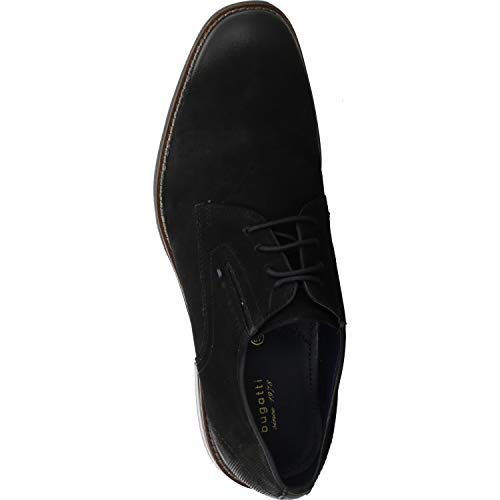 Image of bugatti Men's 311818023500 Derbys, Black (Black 1000), 7.5 UK, Black Black 1000, 6.5 UK