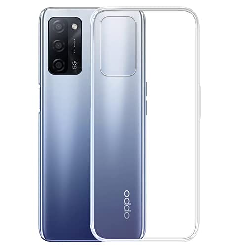 Amazon Brand - Solimo Back Cover Case for Oppo A53s 5G | Compatible for Oppo A53s 5G Back Cover Case | 360 Degree Protection | Soft and Flexible (TPU | Transparent) (B098B9H4DH) Amazon Price History, Amazon Price Tracker