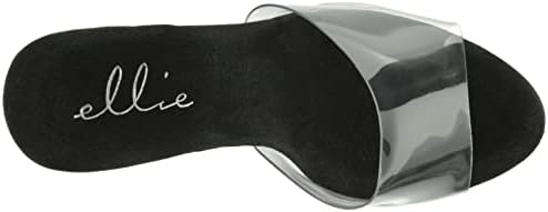 Ellie Shoes Women's 609-SPRING Heeled Sandal, Black, 9 | Image 4