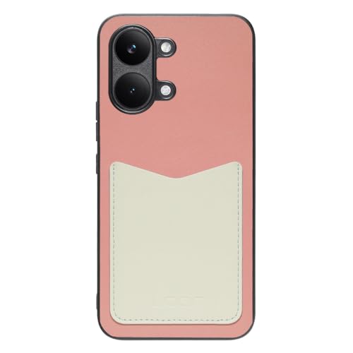 LOOF PASS-SHELL ���U�[ �J�[�h���[ �X�}�z�P�[�X for POCO X8 Pro Max �p �P�[�X �J�o�[ �w�� �X�g���b�v�z�[�� �J�[�h�|�P�b�g �V���v�� ���킢�� �ϏՌ� ���^ �y�� leather [�s���N�N���[��]