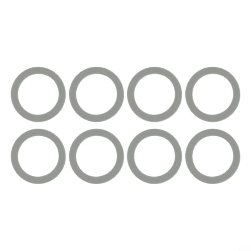 Axorafow Junta de licuadora de repuesto para Oster, paquete de 8 anillos de sellado de goma gris de 1.9 pulgadas, piezas de licuadora a prueba de fugas, sellos mezcladores para uso en cocina
