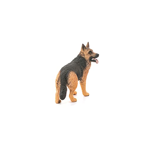 SCHLEICH Farm World | Schäferhund 16831 Bauernhof Spielfigur | detailgetreue Tierfiguren | tolles Geschenk für Jungen und Mädchen | Bauernhof Spielzeug ab 3 Jahre | 7 x 3 x 7 cm