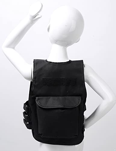 Children Vest Adjustable Waistcoat Camouflage Jacket Combat Training Vest For Outdoors Games4