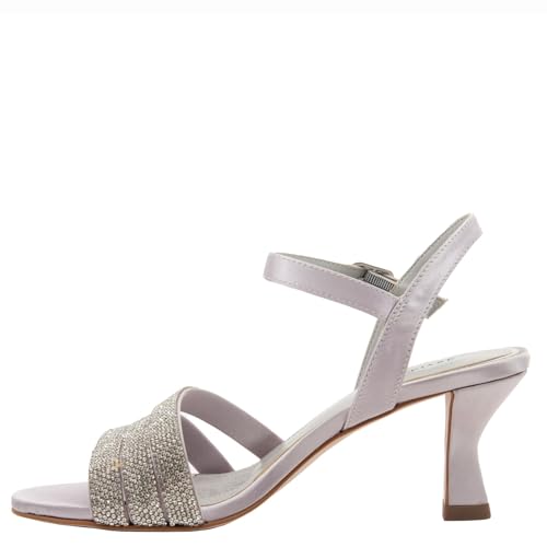 David Tate Womens Trio Embellished Ankle Strap Heels4