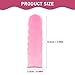 Angoily 100Pcs Anti-Static Protective Covers for Workshops Wound Protection Industrial Use Nail Art Comfortable Protection Sleeves Pink