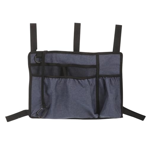 TEMPNAP 多機能耐久オックスフォード製車椅子収納バッグ 軽量フック ループ固定付き 電動車椅子対応 性向上サイド吊り下げポーチ