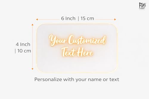 Image of Personalized Name Happy Birthday Gifts LED Table Lamp or Any Custom Text | Customize Gifts for Women Acrylic Night Light Lamp | Gifts for Mother's Day, Fathers Day, Gifts Anniversary