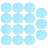 TOPBATHY 15 Stück Gel-lichtfilter 10 Cm, Farbkorrekturfolien, Selbstklebende Dimmerfolie für Blaue Blitz-downlights
