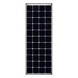 [Datos técnicos] Potencia nominal (Pmax): 150W -- Tensión máx. (Vmp): 25,5 V -- Max. Corriente (Imp): 5,97A -- Tensión de circuito abierto (Voc): 30,1V -- Corriente de cortocircuito (Isc): 6,32A -- Tensión de red máxima: 1000VDC -- Temperatura de funcionamiento: -45°C a +85°C -- Dimensiones: 1445 x 540 x 35mm-- Peso: 8,70KG.