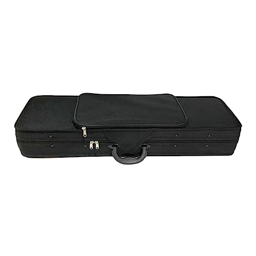 Étui violon 1/4 rigide en tissu Oxford avec hygromètre intégré