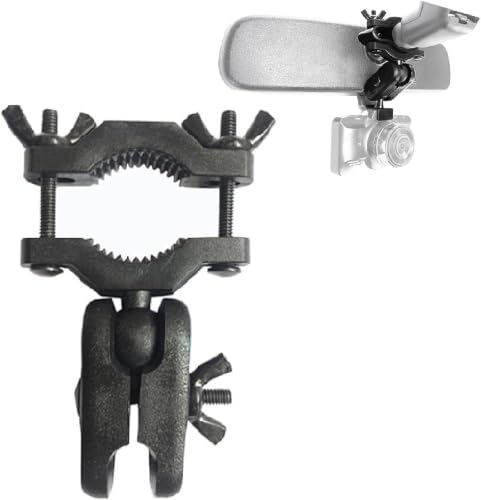 Kakalote Support caméra embarquée universel 360° noir