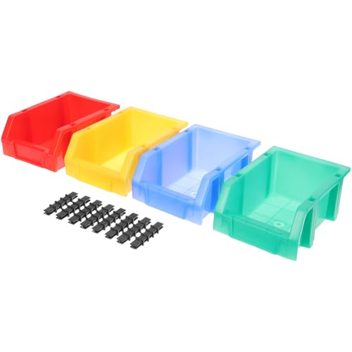 Boîtes de rangement plastique empilables pour trier le bricolage maison - 2