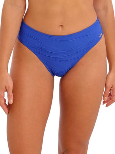 Fantasie Swim Women's, Beach Waves Mid Rise Bikini Brief, Ultramarine, M