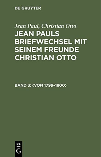 (Von 1799–1800) (German Edition)