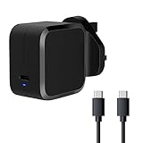 AJPARTS UK New USB-C Replacement For Samsung Galaxy Book Flex 2 5G, Galaxy Book Flex Laptop Power Delivery AC Adapter Charger 65W Type-C Black UK Wall Plug Adaptor PSU with Cable UK Ship
