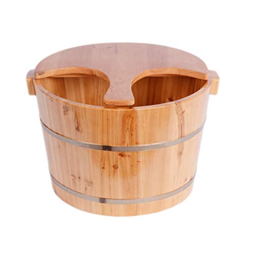 Spa de pies de madera BABYCE para relajación y pedicura